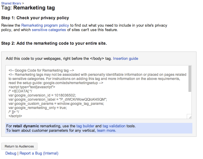 dynamický remarketing google